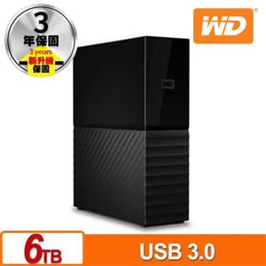 WD 威騰 My Book 6TB 3.5吋外接硬碟(SESN)