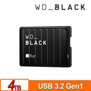 WD 威騰 黑標 P10 Game Drive 4TB 2.5吋電競行動硬碟 WDBA3A0040