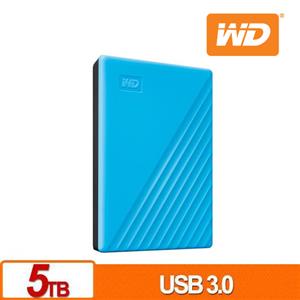 WD 威騰 My Passport 5TB(藍) 2.5吋行動硬碟