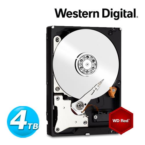 WD40EFRX 紅標4TB 3.5吋NAS硬碟(NASware3.0)-內接式硬碟專館- EcLife良