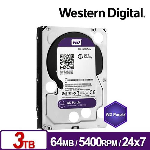 Wd 威騰wd30purz 紫標3tb 3 5吋監控系統硬碟 內接式硬碟專館 Eclife良興購物網