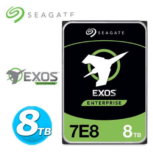 Seagate【企業級】 Exos 8TB SATA 3.5吋 (ST8000NM000A)