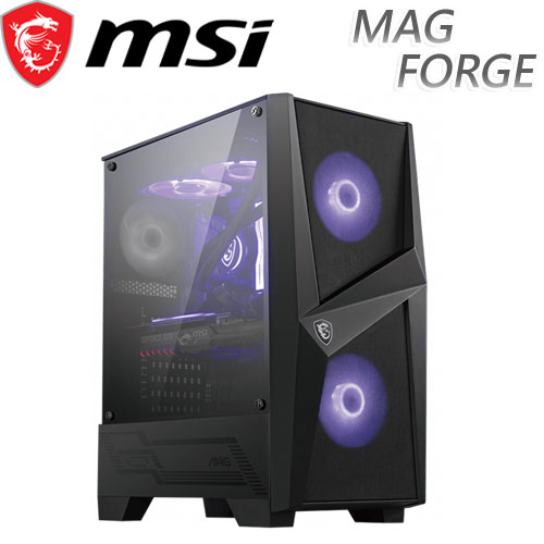 Msi微星mag Forge 100m 機殼 Diy 零組件專館 Eclife良興購物網