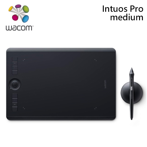 Wacom Intuos Pro Medium 創意觸控繪圖板PTH-660/K0-手寫板專館