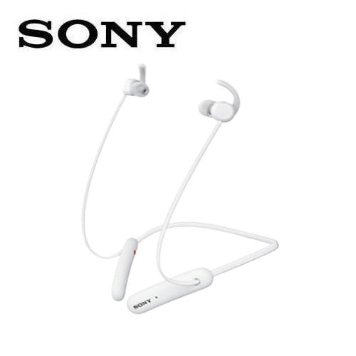 SONY無線藍牙運動式耳麥WI-SP510-W白色
