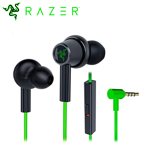 Razer 雷蛇 Hammerhead Duo Console 戰錘狂鯊入耳式耳機麥克風 綠