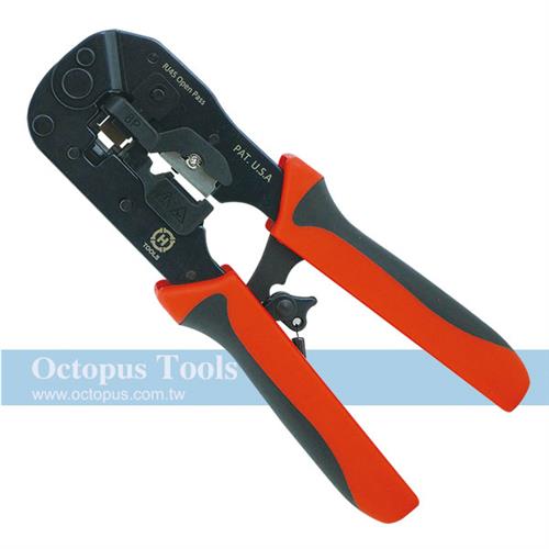Octopus尚卓 穿透式網路壓著鉗8P 8C RJ45(513.580ER)