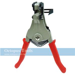 Octopus尚卓 自動剝線鉗1.0-3.2mm紅柄B型（511.223）