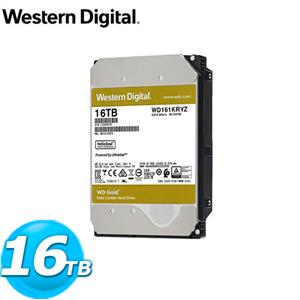 WD 威騰 3.5吋 16TB WD161KRYZ【金標】企業級硬碟