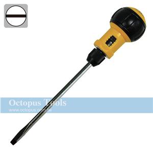 Octopus尚卓 SUNFLAG 棘輪一字起子 6mmX4