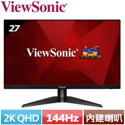 ViewSonic優派27型VX2705-2KP-MHD 144Hz 2K電競螢幕-LCD/LED液晶