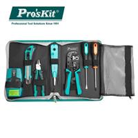 ProsKit寶工 CAT.5/6/7網路佈線工具組(9件) PK-2637