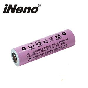iNeno 18650高強度鋰電池 2600mAh (凸頭) 1入