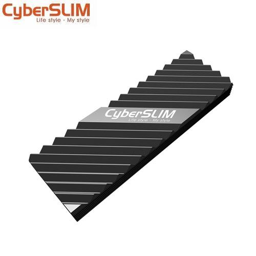 CyberSLIM  M.2 SSD 散熱器 M2HS 黑色