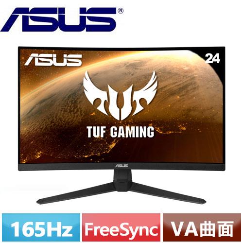 ASUS華碩 24型 VG24VQ1B Full HD曲面電競螢幕