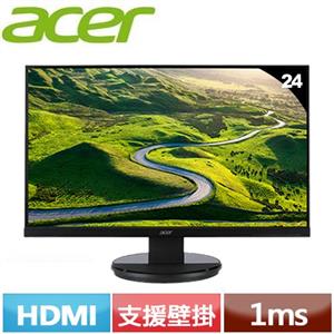 Acer宏碁 K242HYL Hbi 24型 VA廣視角寬螢幕