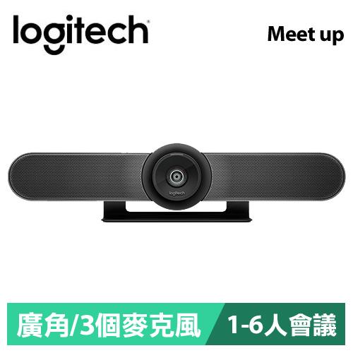 Logitech 羅技 Meet up 超廣角視訊會議系統