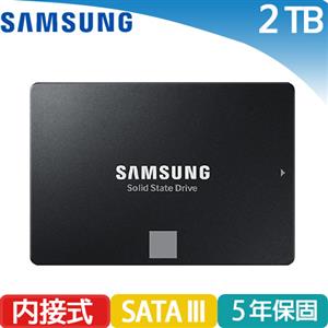 SAMSUNG三星 870系列 SSD 870 EVO SATA 2.5吋 2TB 固態硬碟