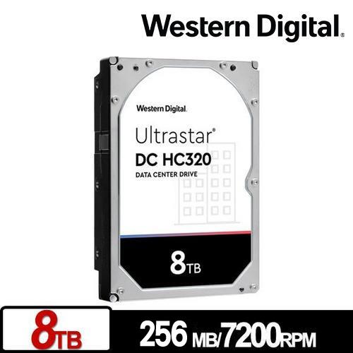 WD 威騰3.5吋8TB Ultrastar DC HC320 企業級硬碟-內接式硬碟專館