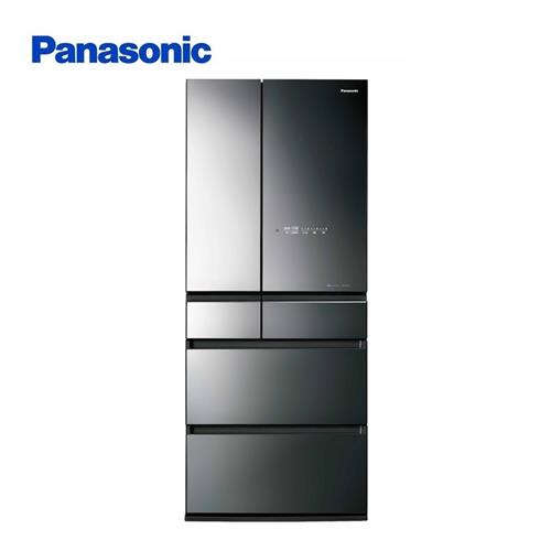 Panasonic650l鏡面玻璃六門日製冰箱黑nr F656wx X1 冰箱 冷凍櫃專館 Eclife良興購物網