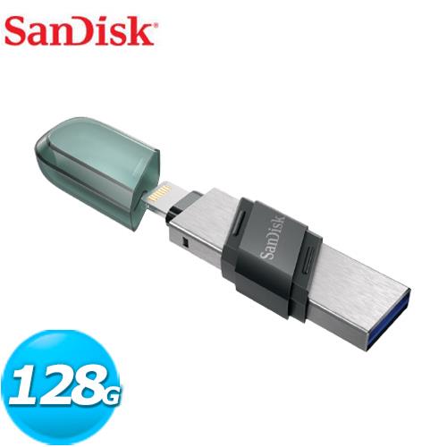 SanDisk iXpand Flip 翻轉行動隨身碟 128GB 