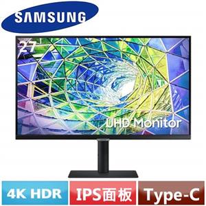 SAMSUNG三星 27型 S27A800UJC 4K美型電腦螢幕
