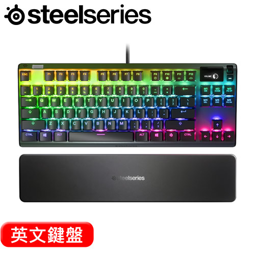 SteelSeries 賽睿 APEX PRO TKL RGB專業版機械鍵盤 英文