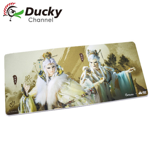 Ducky 創傑x 霹靂電競布質滑鼠墊日月才子 鍵盤滑鼠專館 Eclife良興購物網