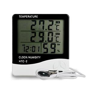 HTC-2 雙溫顯室內外電子溫濕度計