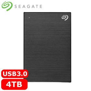 Seagate希捷 One Touch 4TB 2.5吋行動硬碟 極夜黑 (STKZ4000400)