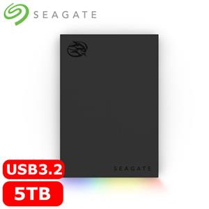 Seagate希捷Firecuda Gaming 2.5吋 5TB行動炫彩碟 STKL5000400
