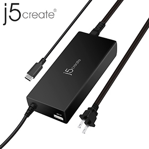 j5create JUP2290 100W PD USB-C筆電電源供應器/充電器