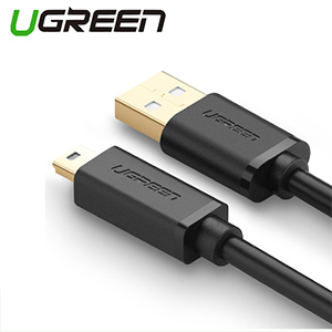 UGREEN 綠聯 USB A to Mini USB傳輸線 1m