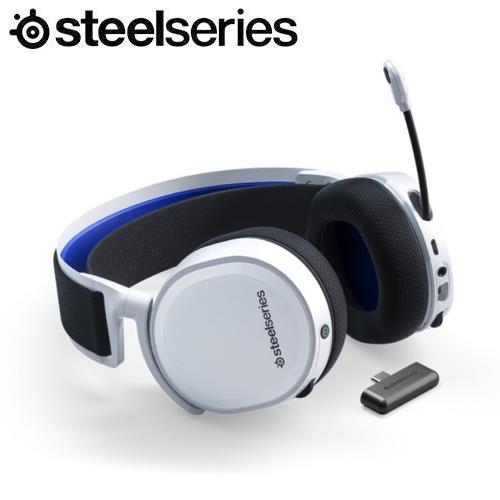 SteelSeries賽睿 Arctis 7P - White 無線電競耳機 白