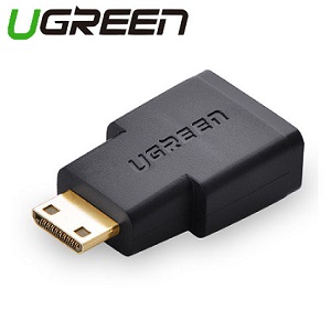 UGREEN 綠聯 Mini HDMI轉HDMI轉接頭 (HDMI C 轉HDMI A)