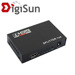 Digisun HDMI 4K2K 一進四出分配器