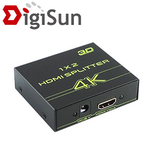 Digisun HDMI 4K2K 一進二出分配器 UHD v1.4