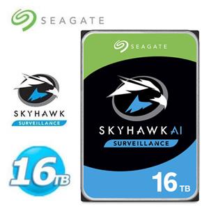 Seagate希捷 3.5吋 16TB 監控鷹【SkyHawk AI】7200轉 監控硬碟