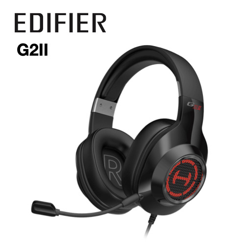 EDIFIER G2II 7.1聲道電競耳機麥克風 黑