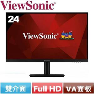R1【福利品】ViewSonic優派 24型 VA2406-MH 窄邊美型螢幕