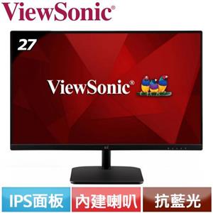R2【福利品】ViewSonic優派 27型 IPS液晶螢幕 VA2732-MHD