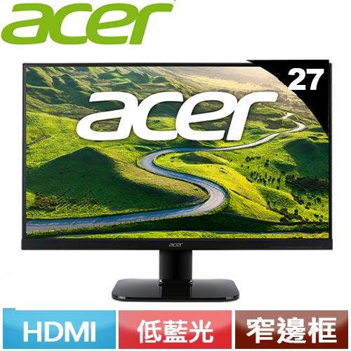 Acer宏碁27型KA270H D 窄邊框低藍光螢幕-LCD/LED液晶螢幕專館