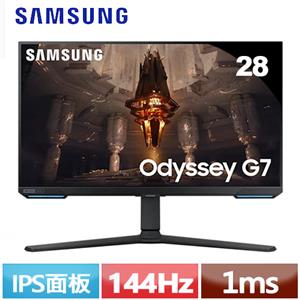 SAMSUNG三星 28型 Odyssey G7 S28BG700EC平面電競螢幕