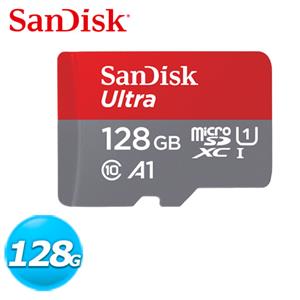 SanDisk Ultra microSDXC UHS-I A1 128GB 記憶卡