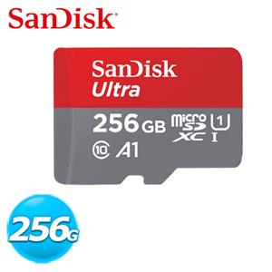 SanDisk Ultra microSDXC UHS-I A1 256GB 記憶卡