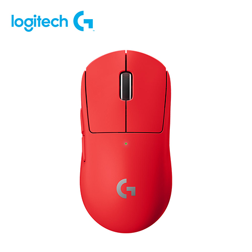 Logitech 羅技PRO X Superlight 無線輕量化電競滑鼠紅-鍵盤滑鼠專館