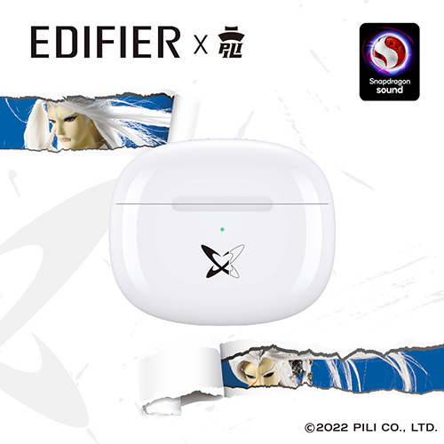 EDIFIER X PILI 霹靂葉小釵聯名款 PILI220真無線立體聲耳機 - 白色