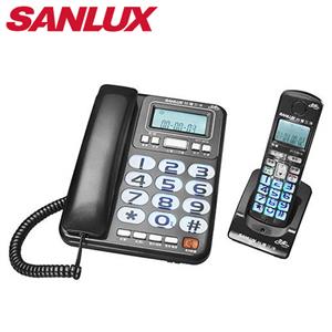 SANLUX 台灣三洋 數位子母無線電話機 DCT-8918 灰