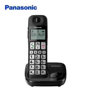 Panasonic 國際牌 數位無線電話 KX-TGE110TWB 黑