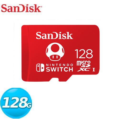 SanDisk Nintendo Cobranded microSDXC 128GB 